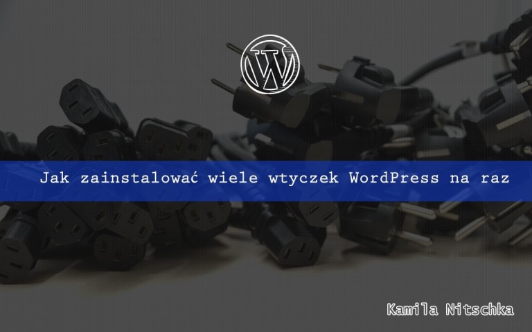 Jak zainstalować wiele wtyczek WordPress na raz cz.1