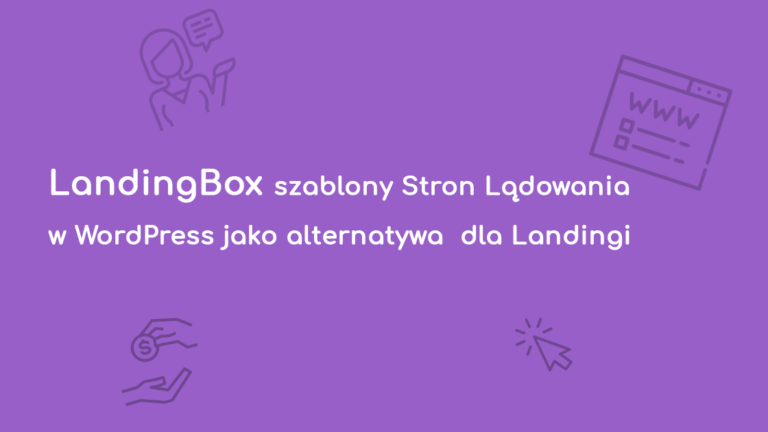 LandingBox szablony stron lądowania w WordPress jako alternatywa dla Landingi